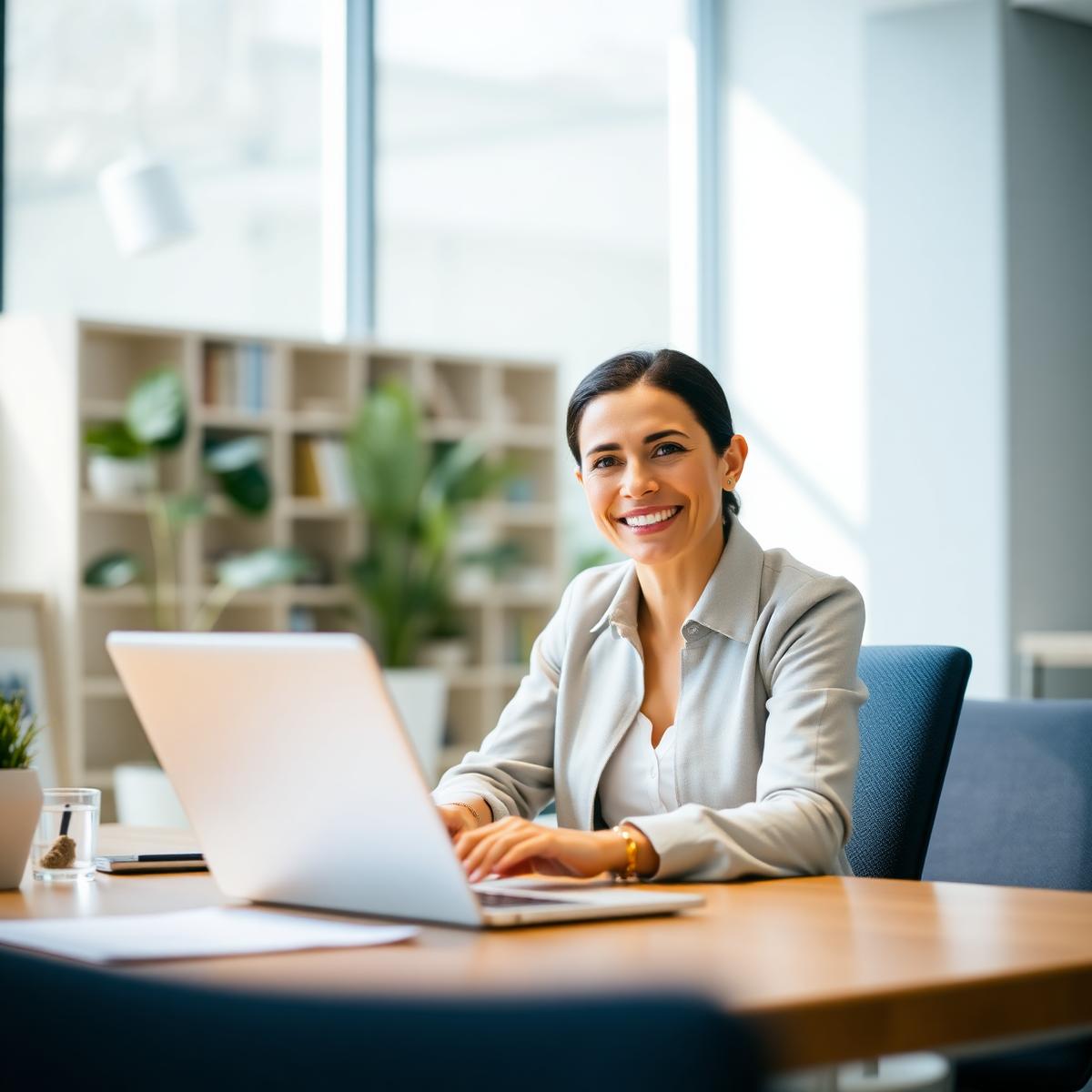 Consultora atendendo cliente